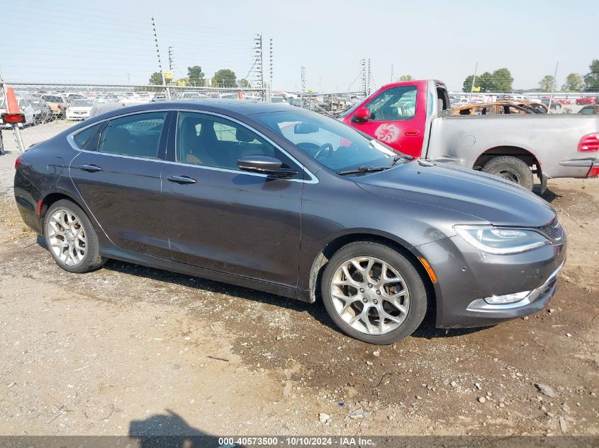 2016 Chrysler 200 C VIN: 1C3CCCEG5GN156161 Lot: 40573500