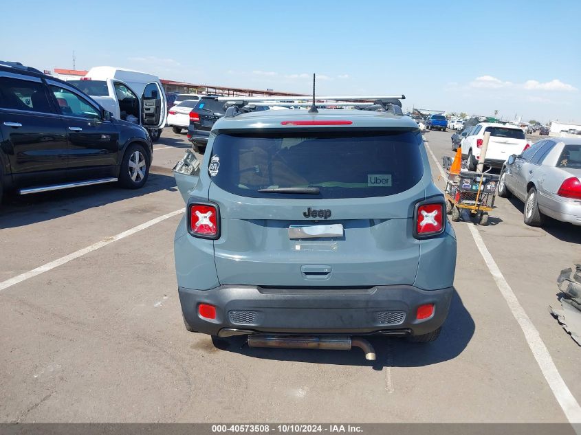 2018 Jeep Renegade Altitude Fwd VIN: ZACCJABB1JPH21308 Lot: 40573508