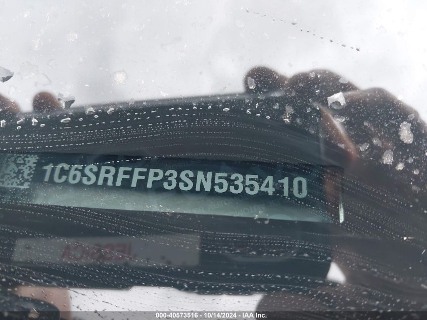 2025 RAM 1500 VIN: 1C6SRFFP3SN535410