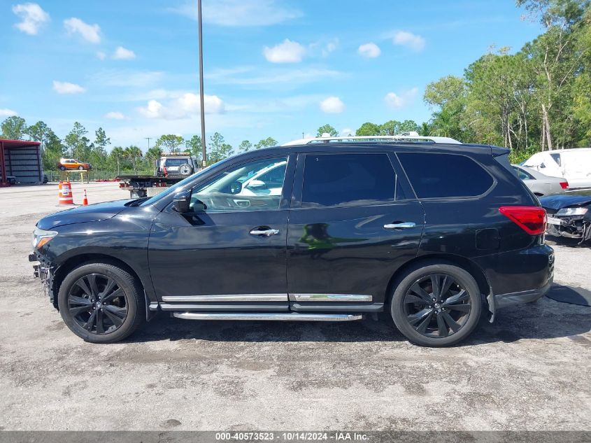 2017 Nissan Pathfinder Platinum VIN: 5N1DR2MN1HC660045 Lot: 40573523