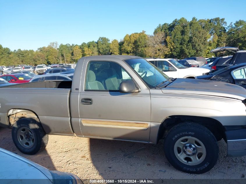 2003 Chevrolet Silverado 1500 Ls VIN: 1GCEK14T13Z166747 Lot: 40573560