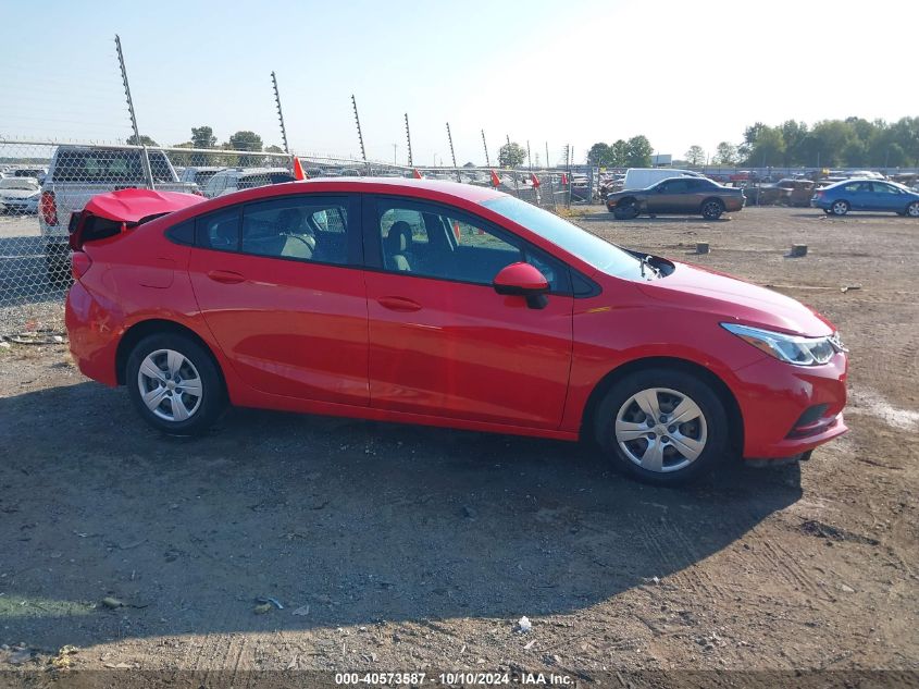 2018 Chevrolet Cruze Ls Auto VIN: 1G1BC5SM5J7107284 Lot: 40573587