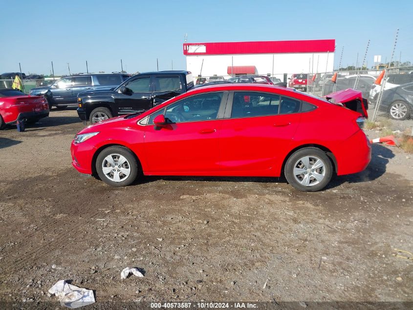 2018 Chevrolet Cruze Ls Auto VIN: 1G1BC5SM5J7107284 Lot: 40573587