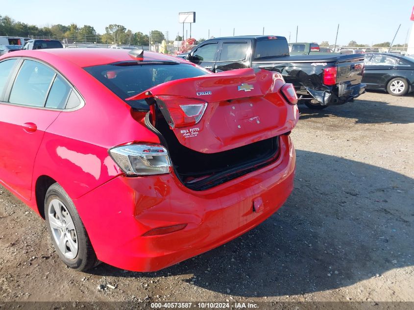 2018 Chevrolet Cruze Ls Auto VIN: 1G1BC5SM5J7107284 Lot: 40573587