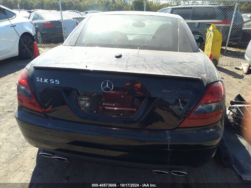 2007 Mercedes-Benz Slk 55 Amg VIN: WDBWK73F87F149582 Lot: 40573606