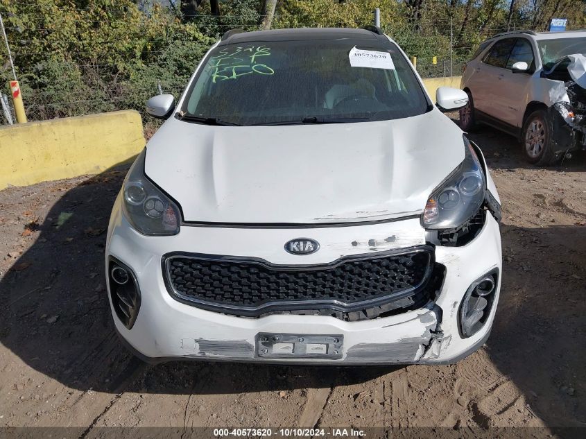 2018 Kia Sportage Ex VIN: KNDPNCAC5J7481205 Lot: 40573620