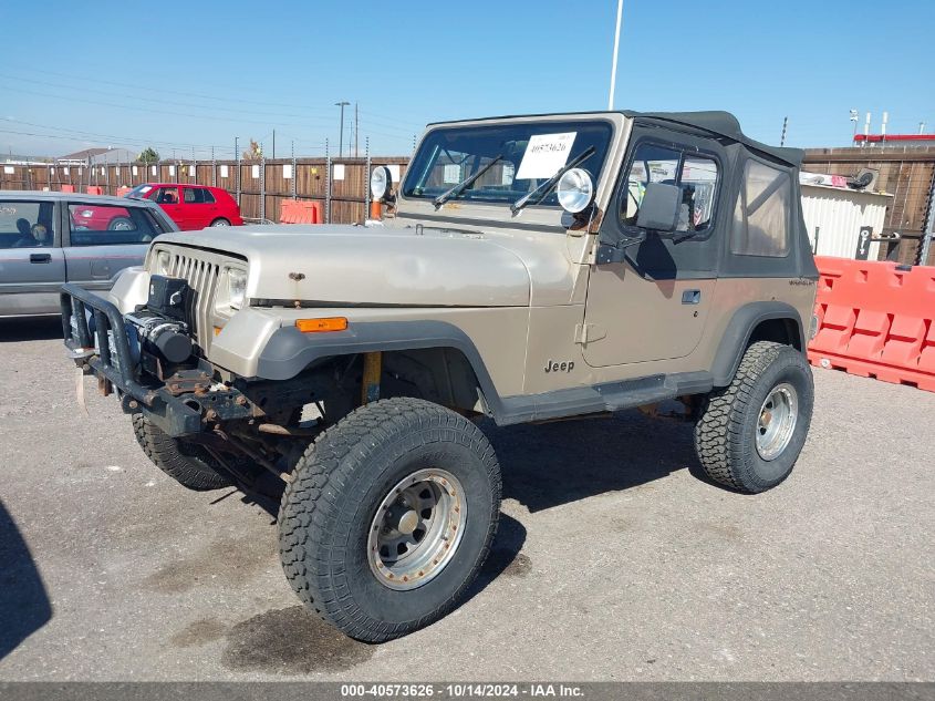 1994 Jeep Wrangler / Yj Se VIN: 1J4FY29S1RP401624 Lot: 40573626