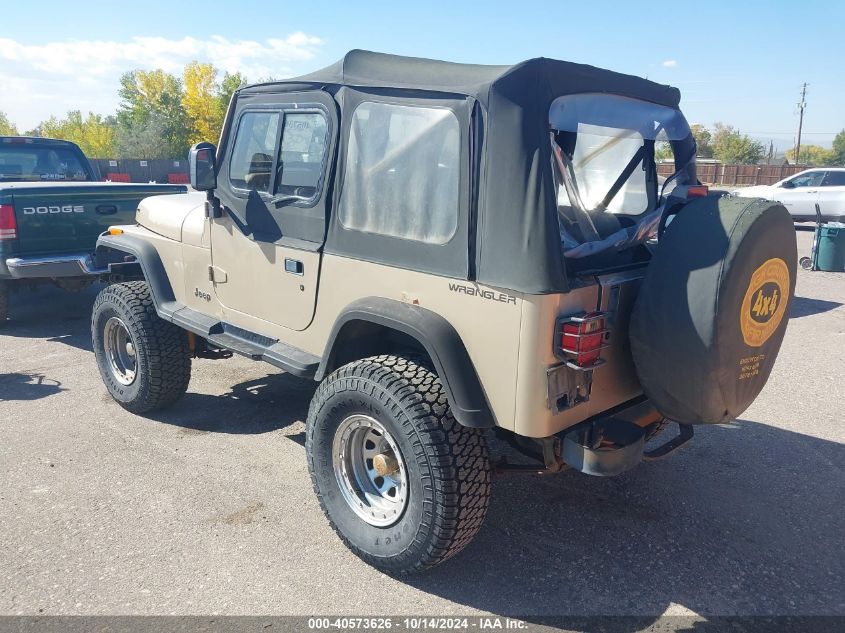 1994 Jeep Wrangler / Yj Se VIN: 1J4FY29S1RP401624 Lot: 40573626