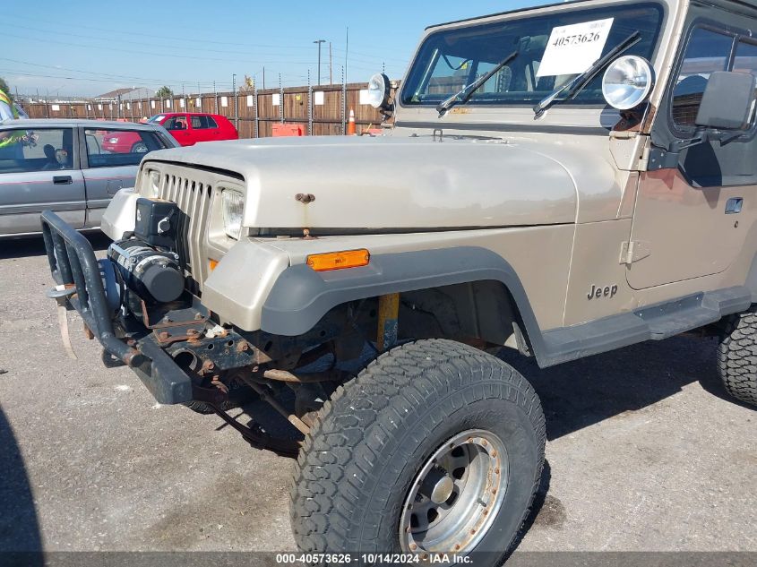 1994 Jeep Wrangler / Yj Se VIN: 1J4FY29S1RP401624 Lot: 40573626