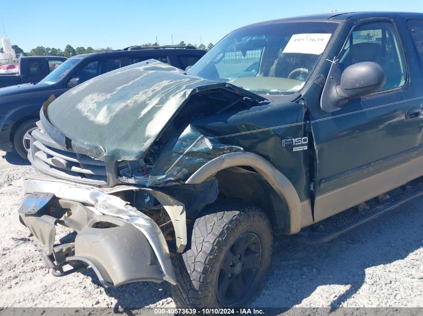 2002 Ford F-150 Lariat/Xl/Xlt VIN: 1FTRX18L92NA87457 Lot: 40573639