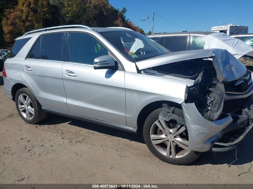 2013 Mercedes-Benz Ml 350 4Matic VIN: 4JGDA5HBXDA227628 Lot: 40573641