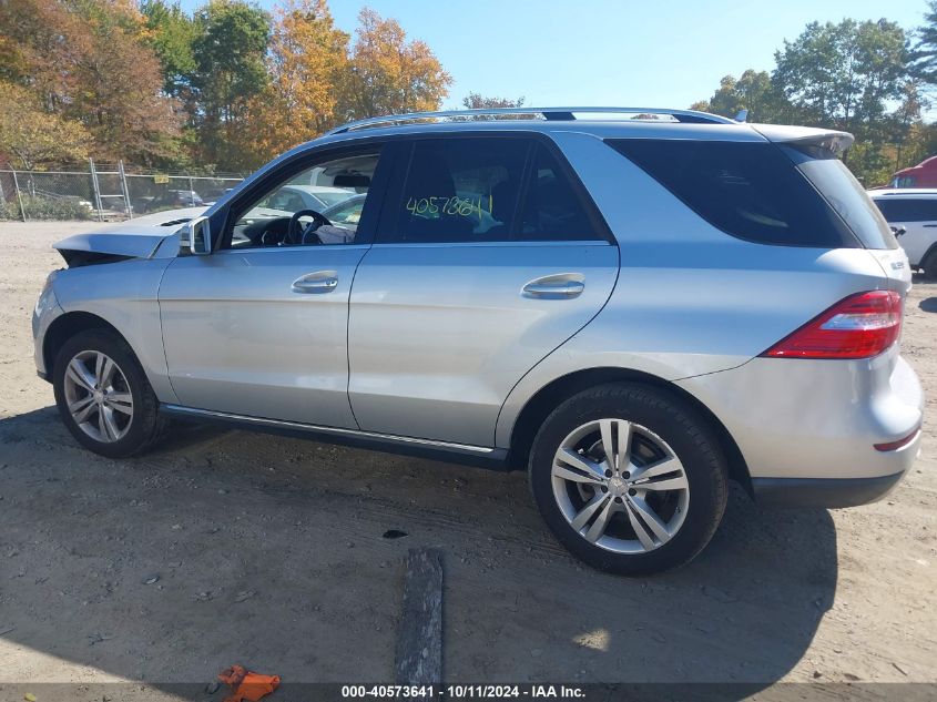 2013 Mercedes-Benz Ml 350 4Matic VIN: 4JGDA5HBXDA227628 Lot: 40573641