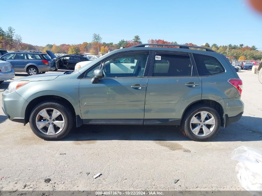 2015 Subaru Forester 2.5I Premium VIN: JF2SJADCXFH480513 Lot: 40573670