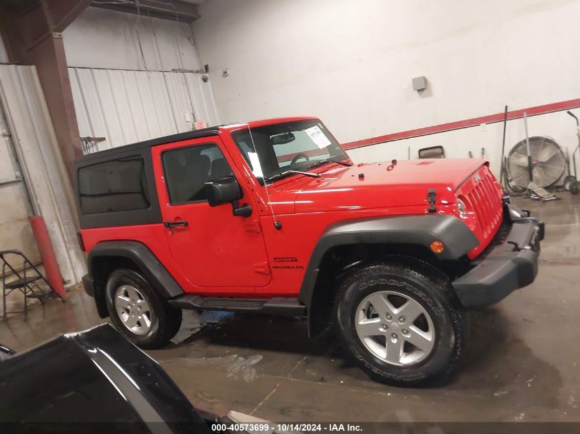 2015 Jeep Wrangler Sport VIN: 1C4GJWAG3FL544171 Lot: 40573699