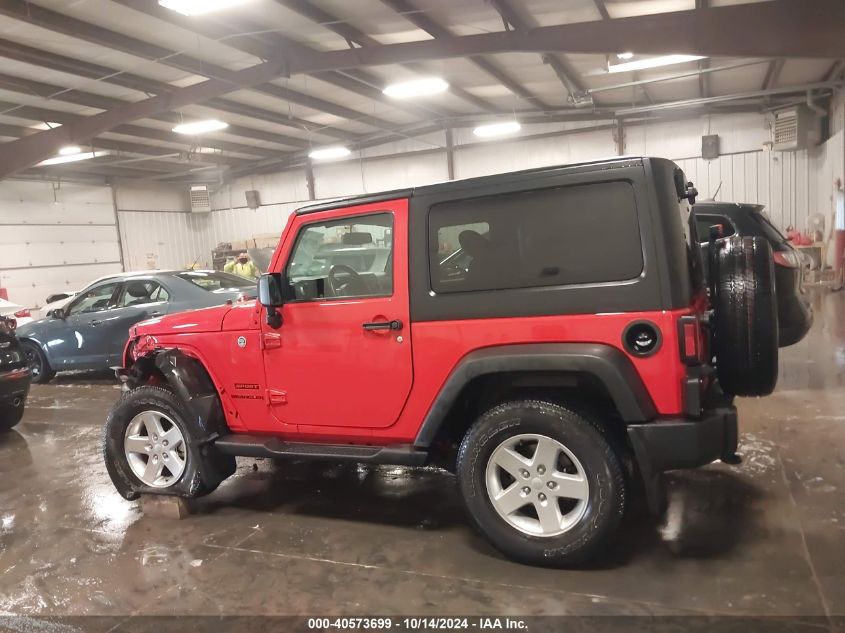 2015 Jeep Wrangler Sport VIN: 1C4GJWAG3FL544171 Lot: 40573699