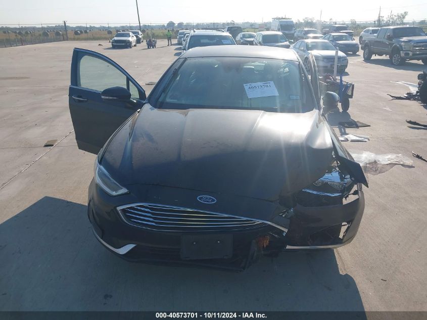 2019 Ford Fusion Sel VIN: 3FA6P0MU7KR110555 Lot: 40573701