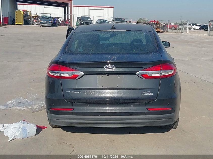 2019 Ford Fusion Sel VIN: 3FA6P0MU7KR110555 Lot: 40573701