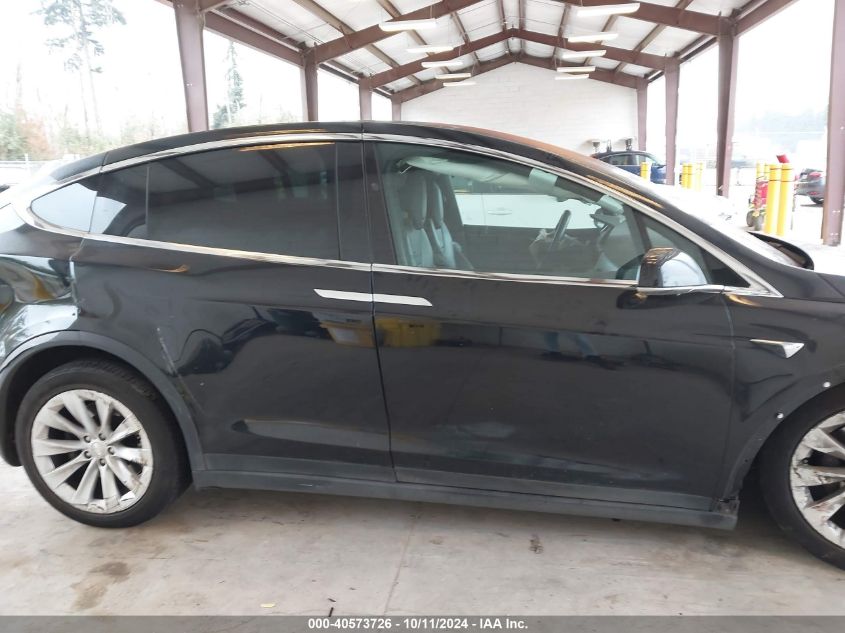 2017 Tesla Model X 100D/75D/90D VIN: 5YJXCBE27HF045672 Lot: 40573726