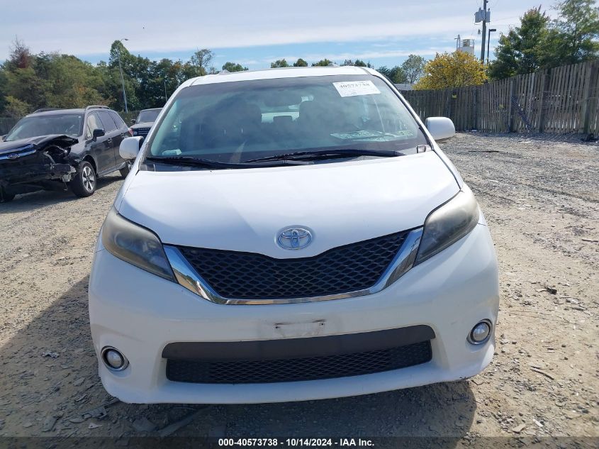 2016 Toyota Sienna Se 8 Passenger VIN: 5TDXK3DCXGS700517 Lot: 40573738