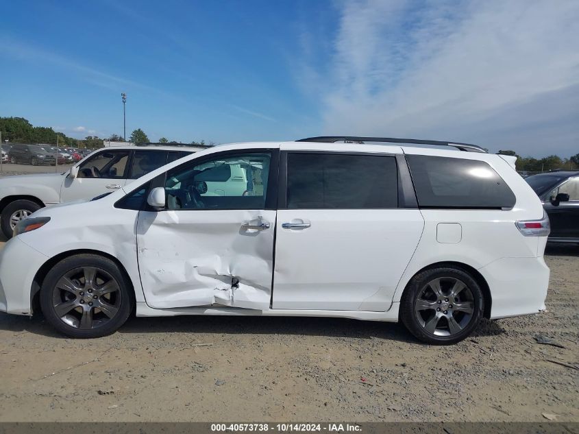 2016 Toyota Sienna Se 8 Passenger VIN: 5TDXK3DCXGS700517 Lot: 40573738