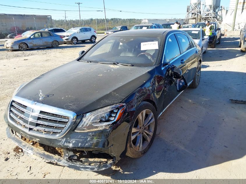 VIN WDDUG6EBXJA371176 2018 Mercedes-Benz S 450, 4Matic no.2