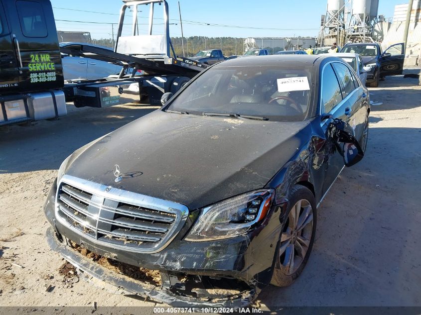 VIN WDDUG6EBXJA371176 2018 Mercedes-Benz S 450, 4Matic no.3