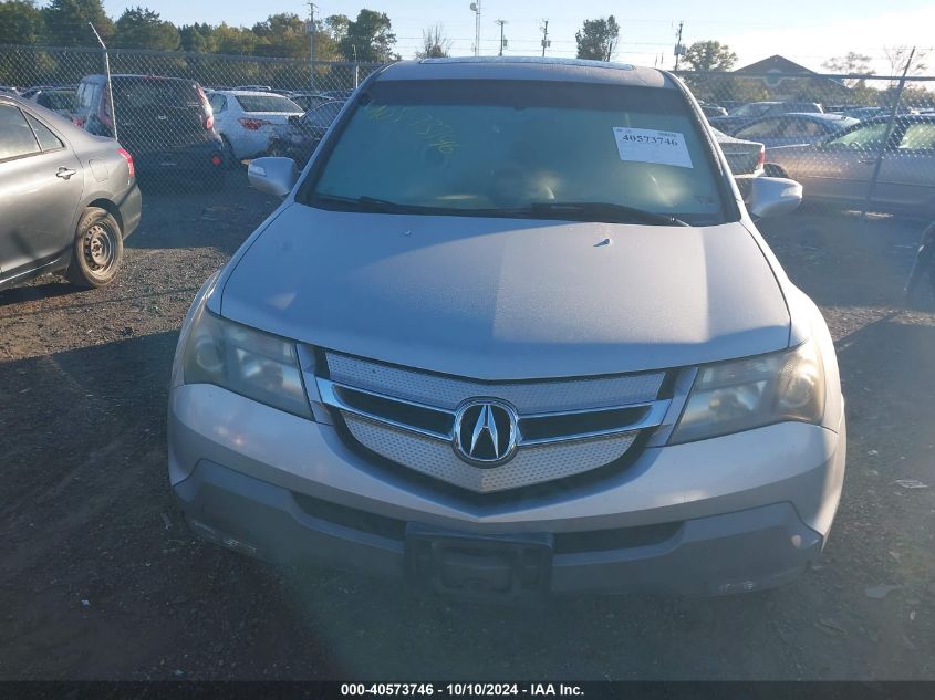 2008 Acura Mdx Technology Package VIN: 2HNYD28468H508761 Lot: 40573747