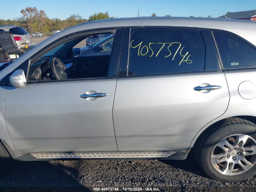 2008 Acura Mdx Technology Package VIN: 2HNYD28468H508761 Lot: 40573747