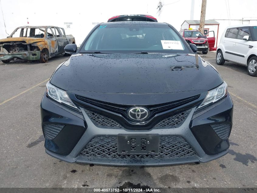 2019 Toyota Camry Se VIN: 4T1B11HK0KU161604 Lot: 40573752