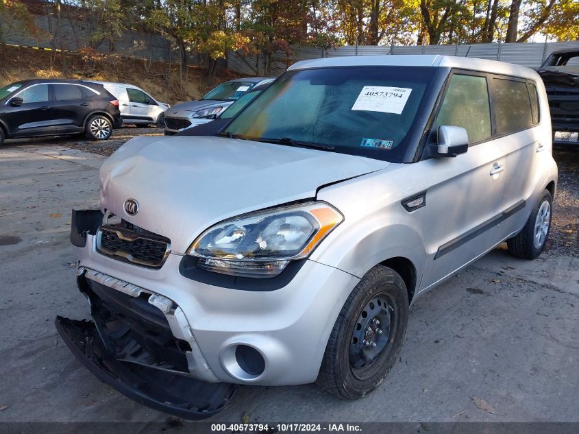 2013 Kia Soul VIN: KNDJT2A5XD7484595 Lot: 40573794