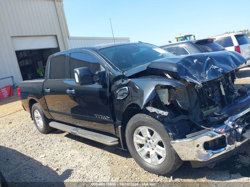 2017 Nissan Titan Sv VIN: 1N6AA1E61HN537508 Lot: 40573805