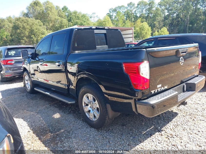 2017 Nissan Titan Sv VIN: 1N6AA1E61HN537508 Lot: 40573805