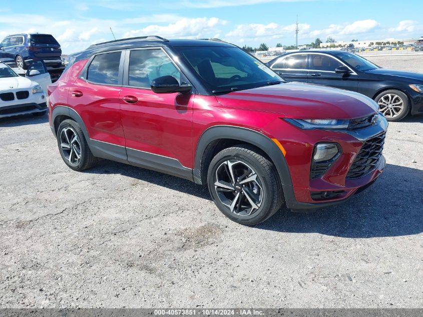 2023 Chevrolet Trailblazer Fwd Rs VIN: KL79MTSL5PB045564 Lot: 40573851