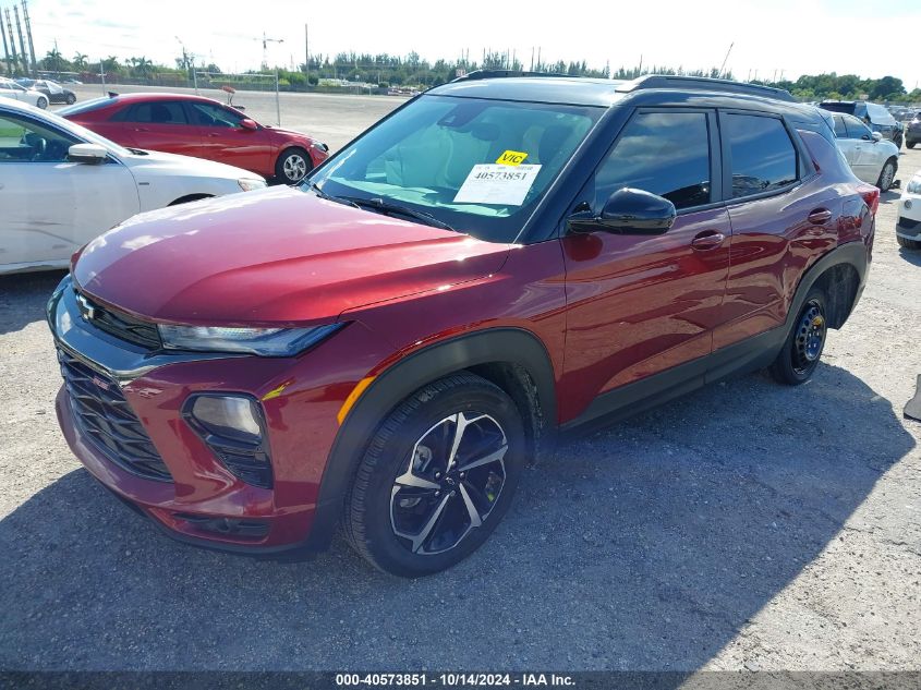 2023 Chevrolet Trailblazer Fwd Rs VIN: KL79MTSL5PB045564 Lot: 40573851