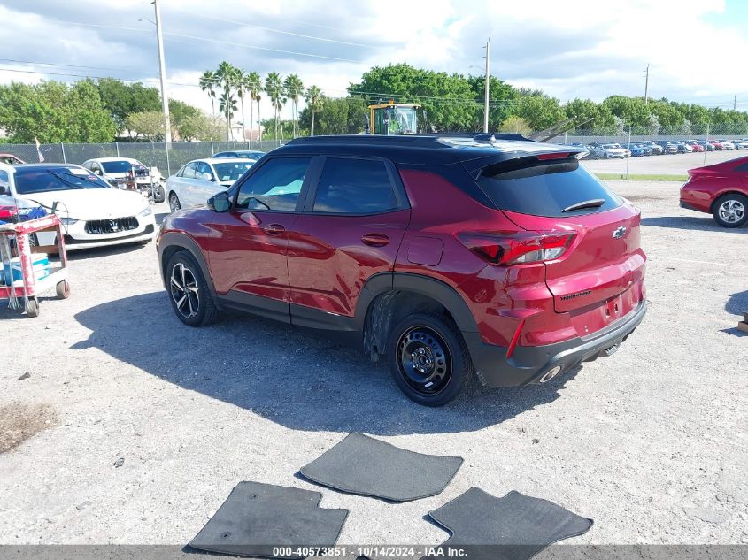 2023 Chevrolet Trailblazer Fwd Rs VIN: KL79MTSL5PB045564 Lot: 40573851