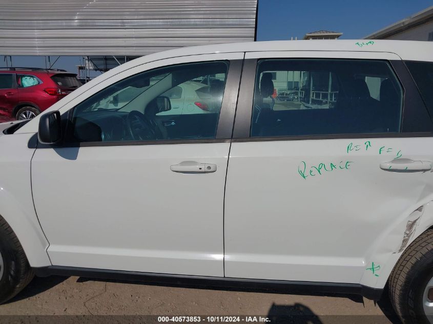 2014 Dodge Journey American Value Pkg VIN: 3C4PDCAB2ET268529 Lot: 40573853