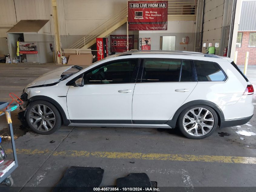 2019 Volkswagen Golf Alltrack Tsi S/Tsi Se/Tsi Sel VIN: 3VWH17AU3KM503948 Lot: 40573854