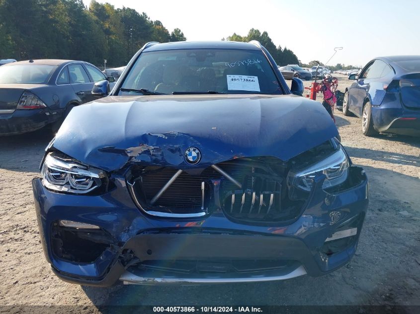 2019 BMW X3 XDRIVE30I - 5UXTR9C57KLD96672