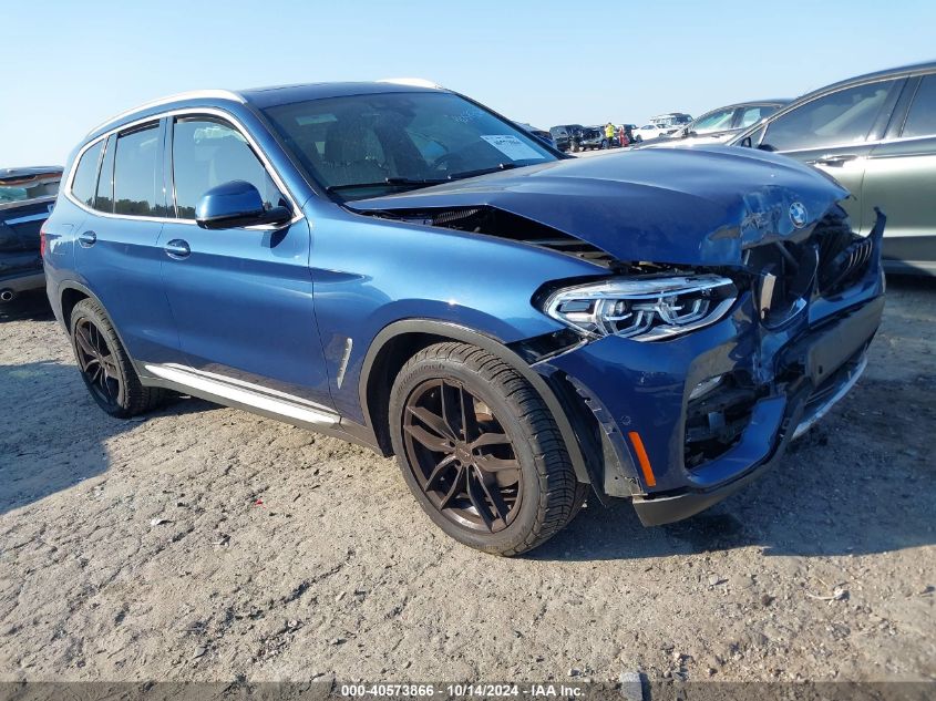 2019 BMW X3 XDRIVE30I - 5UXTR9C57KLD96672