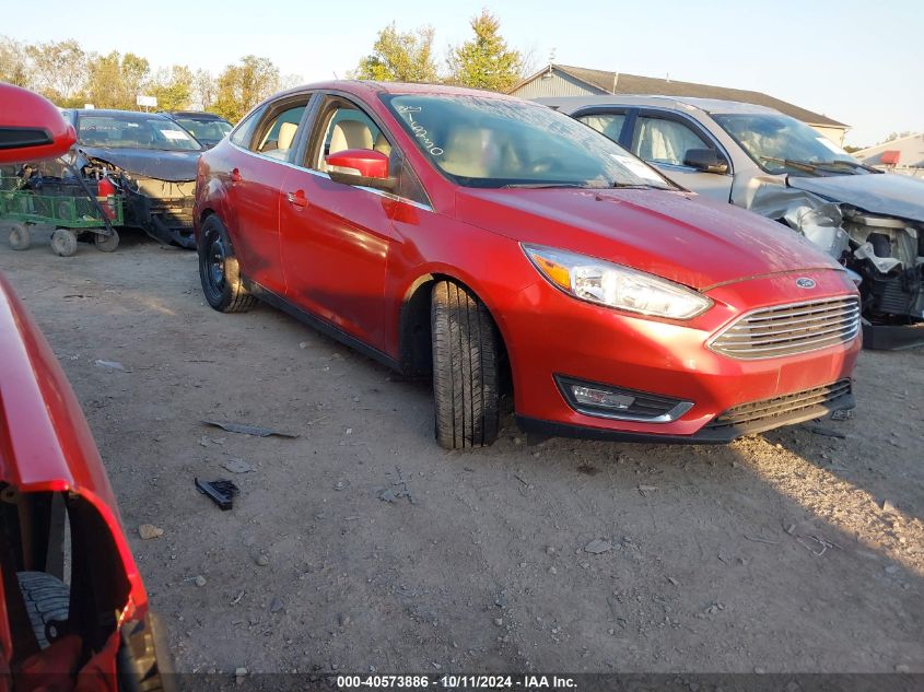 2018 Ford Focus Titanium VIN: 1FADP3J23JL249896 Lot: 40573886