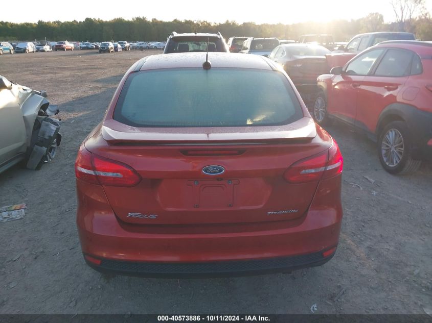 2018 Ford Focus Titanium VIN: 1FADP3J23JL249896 Lot: 40573886