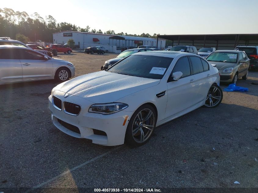 2014 BMW M5 VIN: WBSFV9C50ED592936 Lot: 40573938