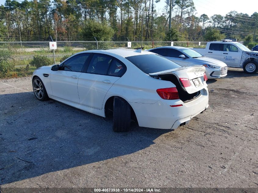 2014 BMW M5 VIN: WBSFV9C50ED592936 Lot: 40573938