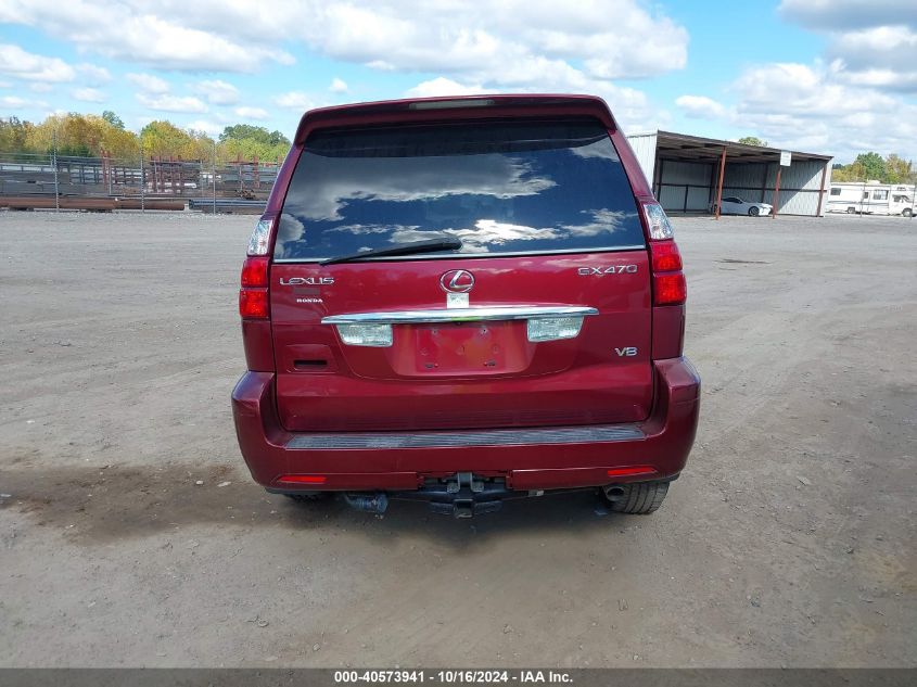 2009 Lexus Gx 470 VIN: JTJBT20X190173061 Lot: 40573941