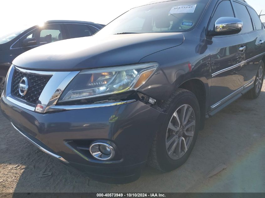 2013 Nissan Pathfinder Sl VIN: 5N1AR2MM7DC640645 Lot: 40573949