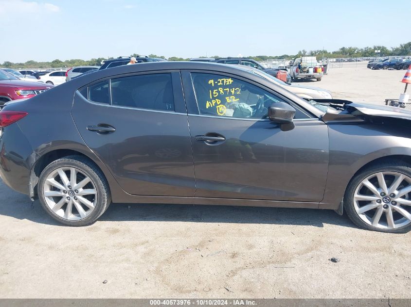 2017 Mazda Mazda3 4-Door Touring VIN: 3MZBN1V71HM100684 Lot: 40573976