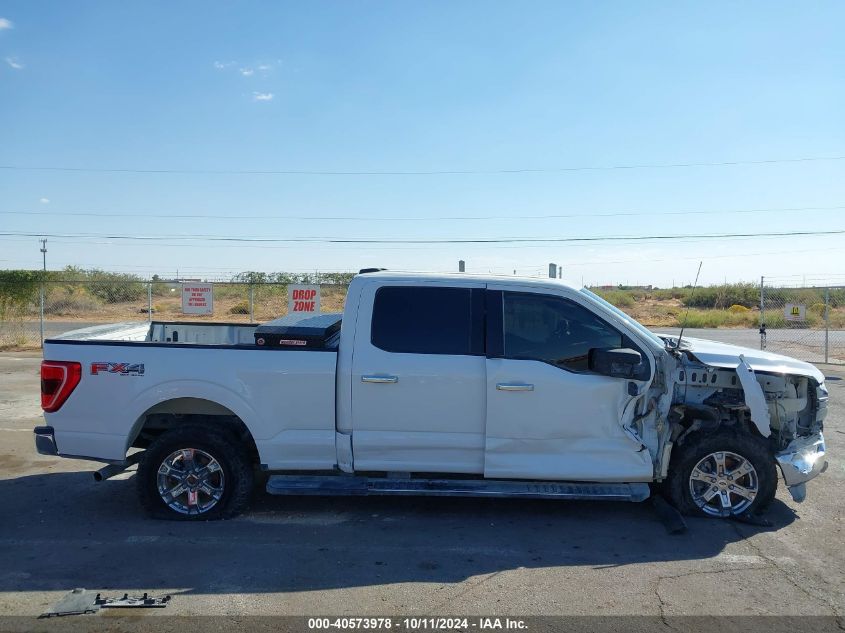 2021 Ford F-150 Xlt VIN: 1FTFW1E8XMFC72698 Lot: 40573978