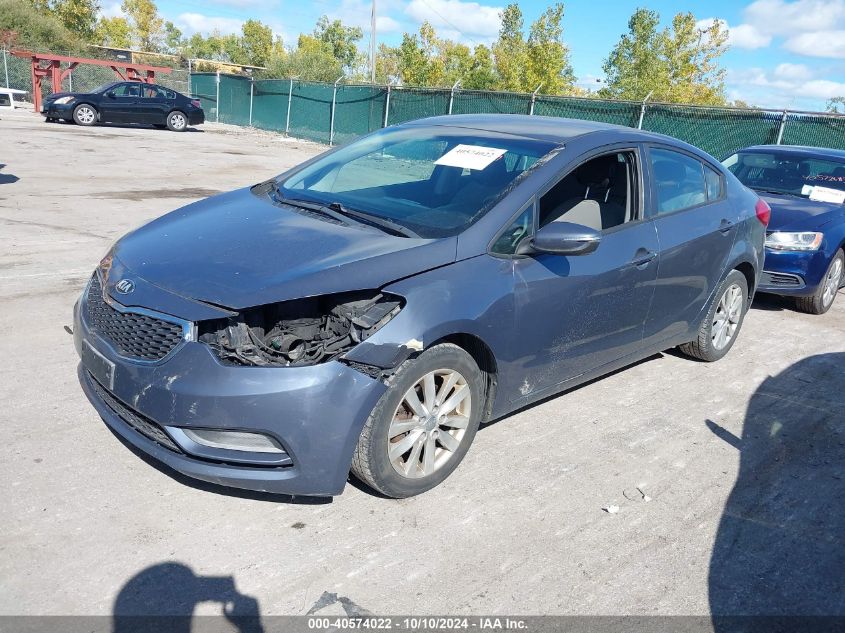 KNAFX4A61E5192293 2014 Kia Forte Lx