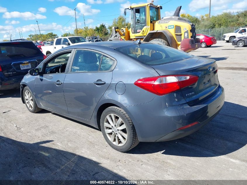 KNAFX4A61E5192293 2014 Kia Forte Lx