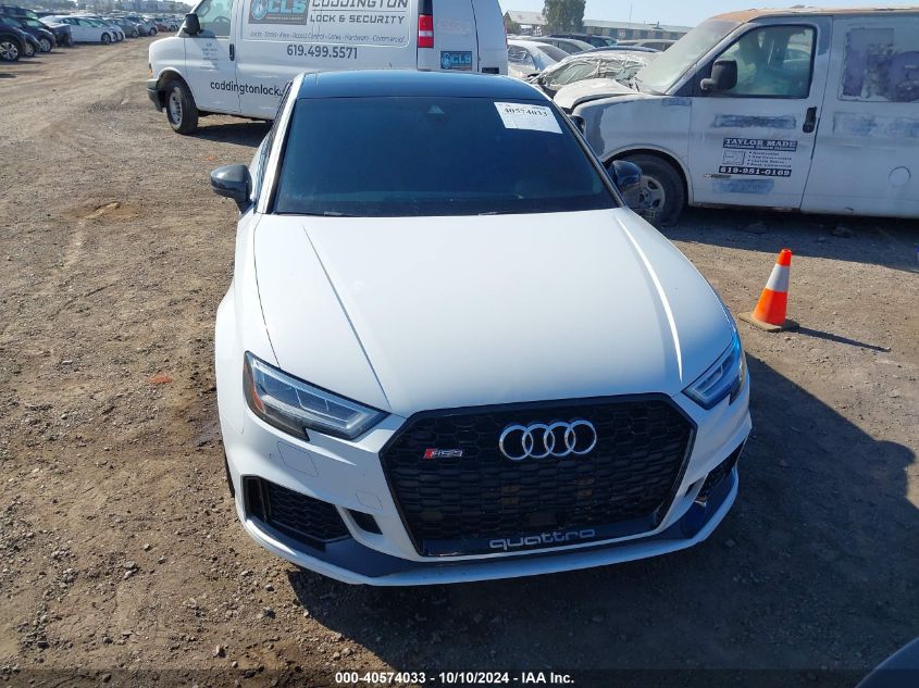 2019 Audi Rs 3 2.5T VIN: WUABWGFF4KA902341 Lot: 40574033